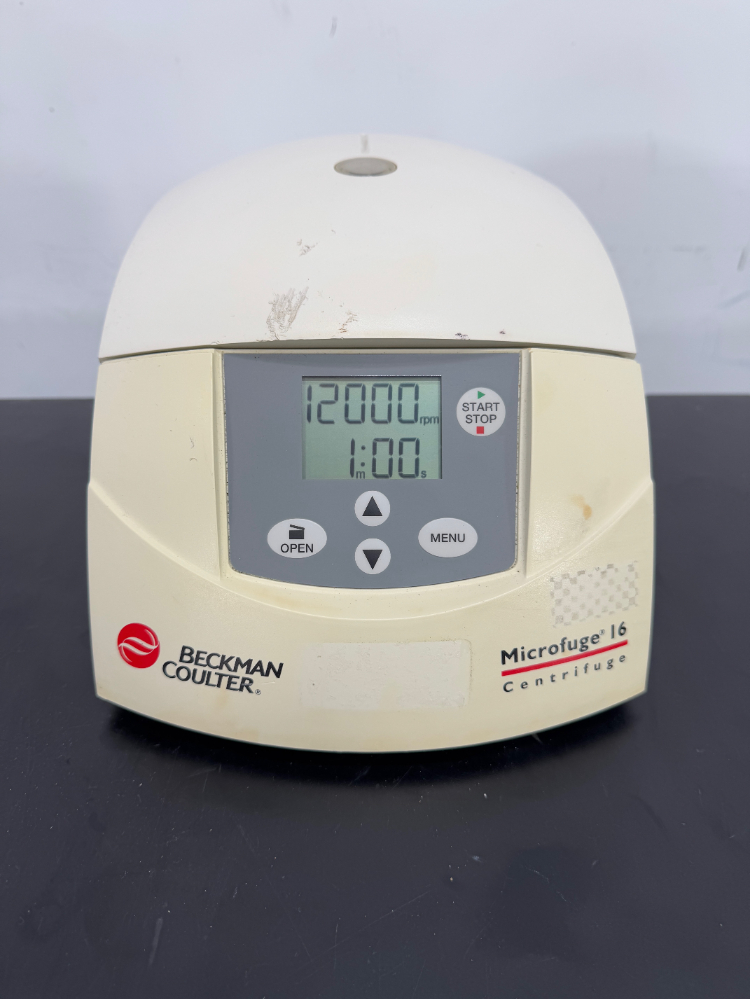 Image of Beckman Coulter Microfuge 16 Centrifuge